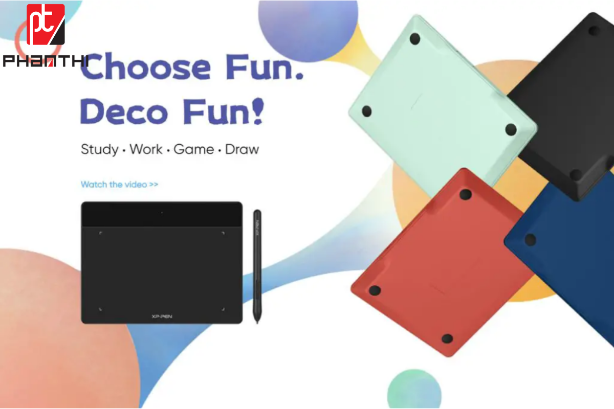 DÒNG BẢNG VẼ XP-PEN DECO FUN, LIỆU CÓ ĐÁNG MUA HAY KHÔNG? - XP-PEN.VN